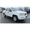 Image 4 : 2008 HONDA RIDGELINE 4WD, 4DR PICKUP, WHITE, VIN 2HJYK16488H001414,