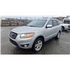 Image 2 : 2011 HYUNDAI SANTA FE SPORT AWD, 4DR SUV, GREY, VIN 5XYZGDAG3BG032704,