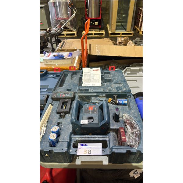 BOSCH PROFESSIONAL GRL 245 HV SELF-LEVELING ROTARY LASER LEVEL WITH CASE