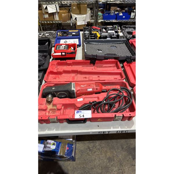 MILWAUKEE 1/2" SUPER HAWG WITH CASE