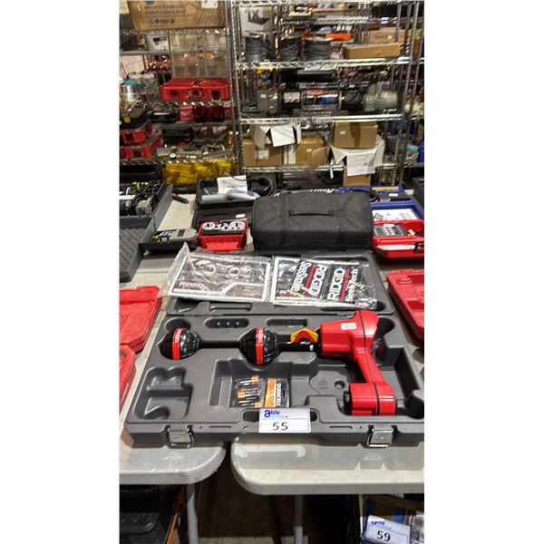 RIDGID NAVITRACK SCOUT WITH DURACELL BATTERIES & CASE