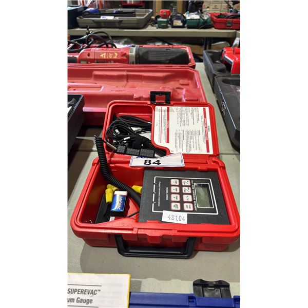 COOPER SH66A DIGITAL TEMPERATURE INSTRUMENT WITH CASE