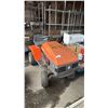 Image 1 : HUSQVARNA LT 125, 6 SPEED, RIDE-ON MOWER, ORANGE