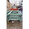 Image 3 : PALLET OF (10) 8'H PALLET RACKING UPRIGHTS