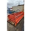 Image 4 : PALLET OF (9) 8'H PALLET RACKING UPRIGHTS