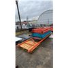 Image 1 : PALLET OF (11) 8'H PALLET RACKING UPRIGHTS & (1) 13' PALLET RACKING UPRIGHT