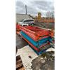 Image 2 : PALLET OF (11) 8'H PALLET RACKING UPRIGHTS & (1) 13' PALLET RACKING UPRIGHT