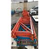 Image 3 : PALLET OF (11) 8'H PALLET RACKING UPRIGHTS & (1) 13' PALLET RACKING UPRIGHT