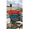 Image 4 : PALLET OF (11) 8'H PALLET RACKING UPRIGHTS & (1) 13' PALLET RACKING UPRIGHT