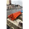 Image 1 : PALLET OF APPROX (40) 8'W PALLET RACKING SIDE RAILS