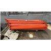 Image 4 : PALLET OF APPROX (40) 8'W PALLET RACKING SIDE RAILS