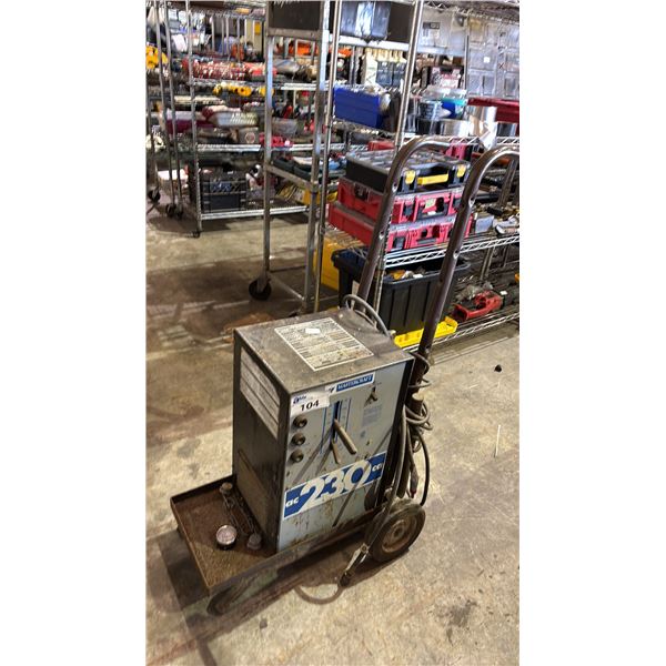 MASTERCRAFT AC 230 PORTABLE ARC WELDER WITH HOSE & TORCH