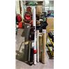 Image 1 : SHELF OF MAP TUBES CONTAINING ASSORTED MAPS *2 TUBES ARE EMPTY*