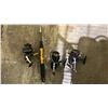 Image 3 : SWIM GOGGLES, TACKLE BOX & CONTENTS, FISHING REELS & GIBBS DODGERS
