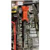 Image 5 : TOTE OF ASSORTED WRENCHES, UTILITY KNIFE SET, SOCKET SETS & MORE