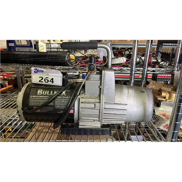 BULLET X 2 STAGE VACUUM PUMP: MODEL 93600