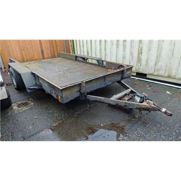FARM TRAILER, BLACK, VIN NIL