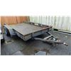 Image 1 : FARM TRAILER, BLACK, VIN NIL