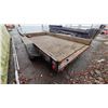 Image 3 : FARM TRAILER, BLACK, VIN NIL