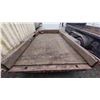 Image 4 : FARM TRAILER, BLACK, VIN NIL