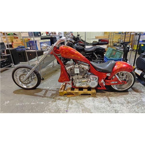 MOTORCYCLE, RED, VIN 1H9ZC11836H495054,