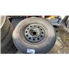 Image 2 : SET OF 4 GOODYEAR WRANGLER ST P225/75R16 TIRES MOUNTED ON 10 BOLT METAL RIMS