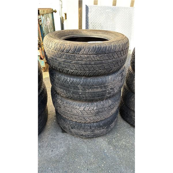 SET OF 4 DUNLOP AT20 GRAND TREK P255/65R17 110S TIRES