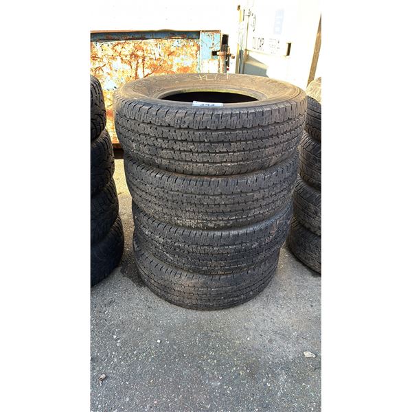 SET OF 4 FIRESTONE TRANSFORCE HT LT275/70R18 125/122S TIRES