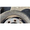 Image 3 : SET OF 2 HERCULES H-902 245/70R19.5 TIRES MOUNTED ON 8 BOLT METAL RIMS