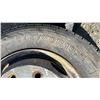 Image 5 : SET OF 2 HERCULES H-902 245/70R19.5 TIRES MOUNTED ON 8 BOLT METAL RIMS