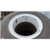 Image 3 : PALLET OF (4) 10.00-20 TIRES ON METAL TUBE TYPE RIMS