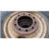 Image 3 : PALLET OF (4) 11R24.5 TIRES ON METAL 10 BOLT RIMS
