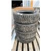 Image 1 : SET OF 4 FIRESTONE WINTERFORCE 185/65R14 86S TIRES