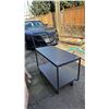 Image 2 : 2-TIER ROLLING METAL CART
