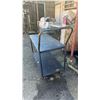 Image 3 : 2-TIER ROLLING METAL CART