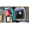 Image 2 : PALLET OF ASSORTED COOLERS, AMMUNITION BOX, EMPTY TOOL BOXES & MORE *MUST TAKE ALL ON PALLET*