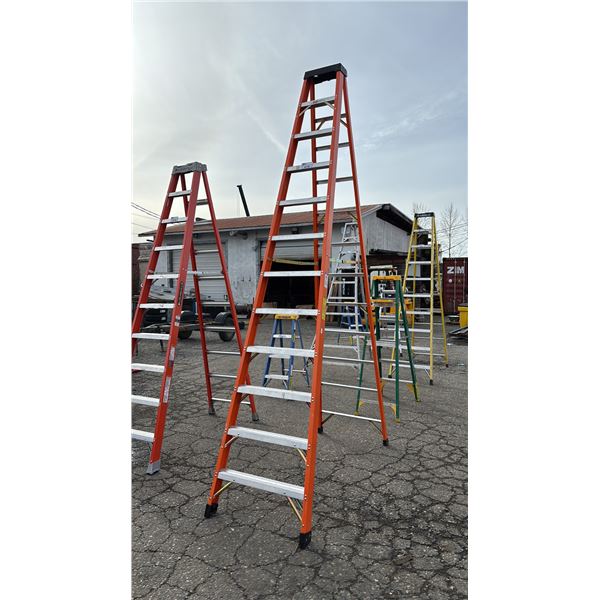 ALLRIGHT 12' ALUMINUM STEP LADDER