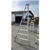 Image 1 : 10' ALUMINUM A-FRAME STEP LADDER