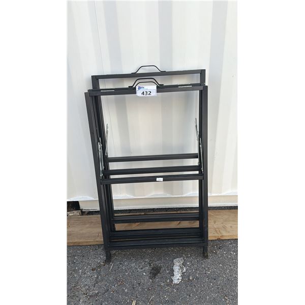 3 SPLIT STYLE A-FRAME FOLDING SIGN HOLDERS