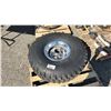 Image 1 : GATEWAY BUKSHOT RADIAL MUDDER LT315/85R15 TIRE MOUNTED ON 6 BOLT METAL RIM
