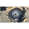 Image 2 : GATEWAY BUKSHOT RADIAL MUDDER LT315/85R15 TIRE MOUNTED ON 6 BOLT METAL RIM