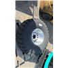 Image 1 : GROUND HAWG 15/38.5-15LT TIRE MOUNTED ON 6 BOLT METAL RIM