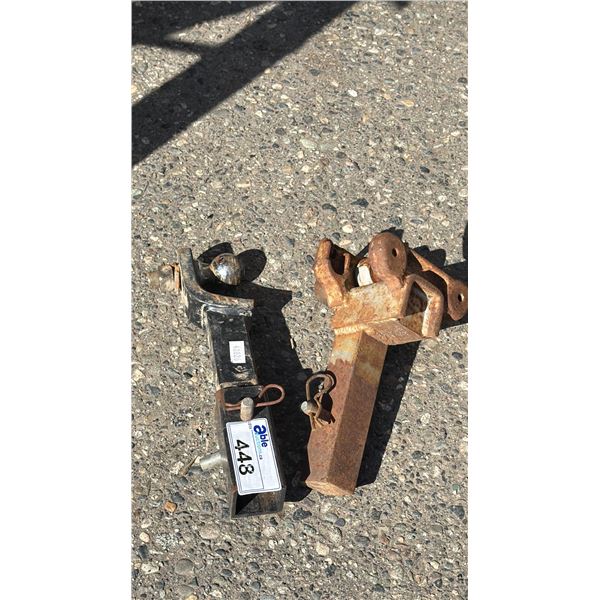 (2) ASSORTED BALL HITCH ATTACHMENTS