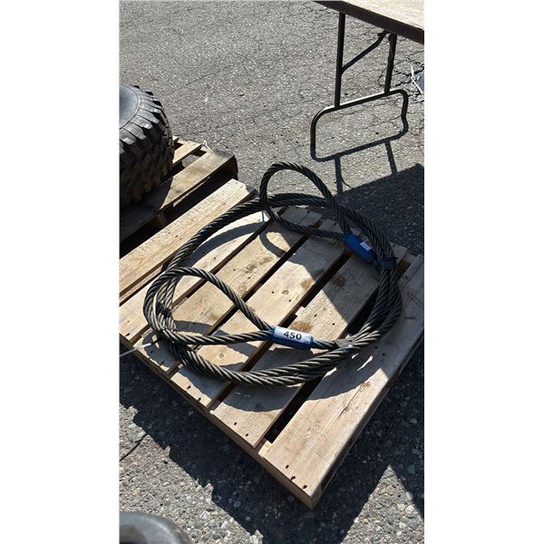 BRAIDED STEEL SLING