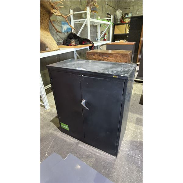 ULINE STORAGE CABINET (NO KEYS)