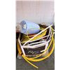 Image 2 : PALLET OF ASSORTED HOSES & A ROLL OF DAFCO FILTRATION MATERIAL *MUST TAKE ALL ON PALLET*