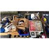 Image 1 : PALLET OF HEATERS, ART, KOHLER CONNECTING PIPES, FURNACE DRAFT INDUCER MOTOR ASSEMBLY & MORE