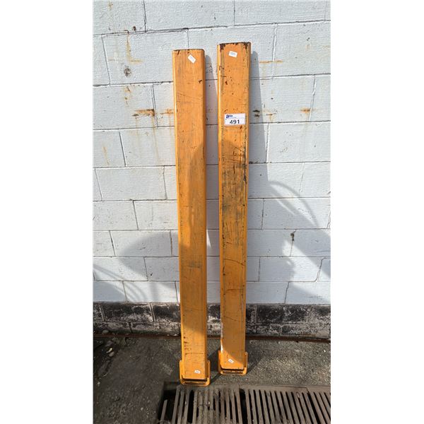 PAIR OF 6' FORK EXTENSIONS
