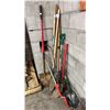 Image 3 : ASSORTED TOOLS INCLUDING; SHOVELS, PICKAXE, BROOM & MORE