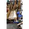 Image 3 : SHELF OF ASSORTED ITEMS INCLUDING; HARDWARE, MAGNETIC FLAG HOLDERS, U-LINE CANOPY SIDE WALLS & MORE